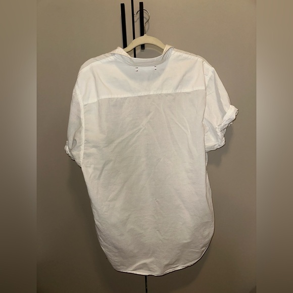 Xirena White Cotton Channing button down Shirt Size small - Picture 9 of 11